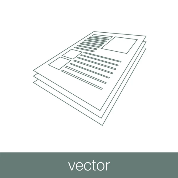 Scientific Articles  -  Stock Illustration — Stock Vector