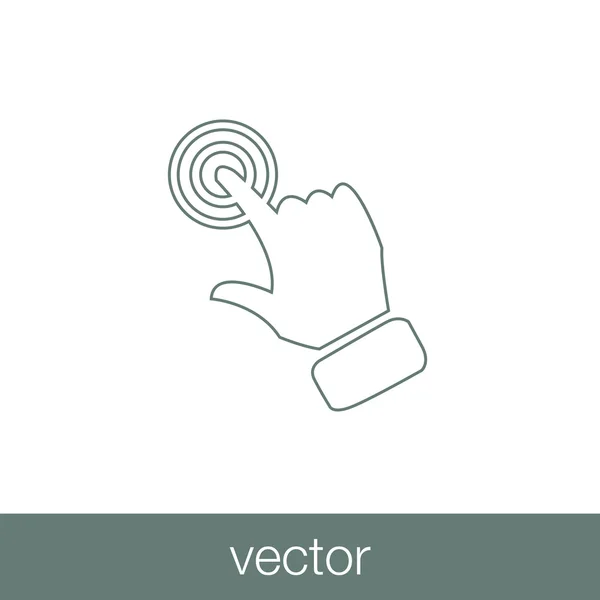 Arrastrar y soltar — Vector de stock