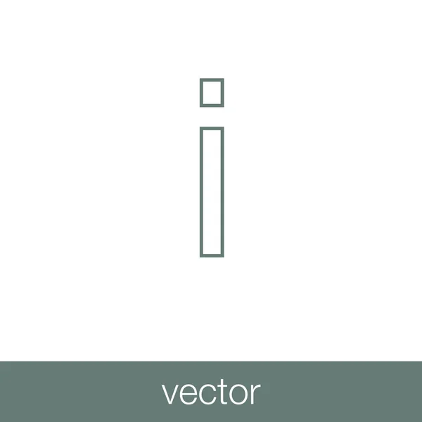 Ícone de sinal de informação. Símbolo de bolhas informativas. Ilustração de stock fl — Vetor de Stock