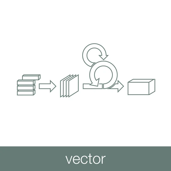 Scrum cirkel — Stock vektor