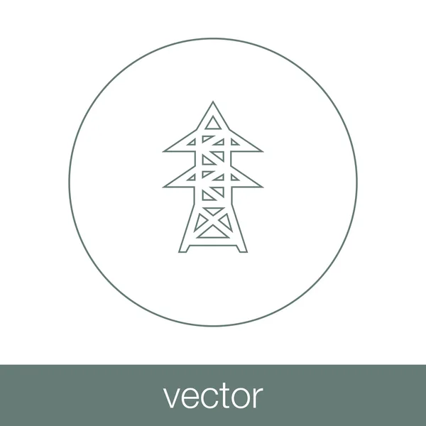 Icono de utilidad de energía - Ilustración de existencias — Vector de stock