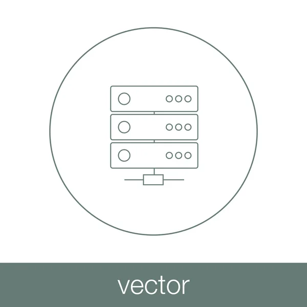 Infraestructura de red - Botón - Cloud Computing Concept Backgr — Archivo Imágenes Vectoriales