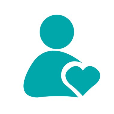 Kullanıcı dostu - düğme - iş adamı simgesi, hisse senedi resimde ben