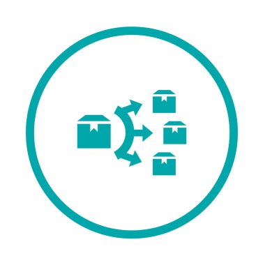 Kaynakları yönetimi kavramı simgesini.