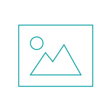 -Düğme - simgesi görüntü fotoğraf görüntü. Hisse senedi illüstrasyon düz de