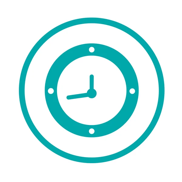 Time Tracker - Button - Stock Illustration - Watch with time fac — Stock Photo, Image