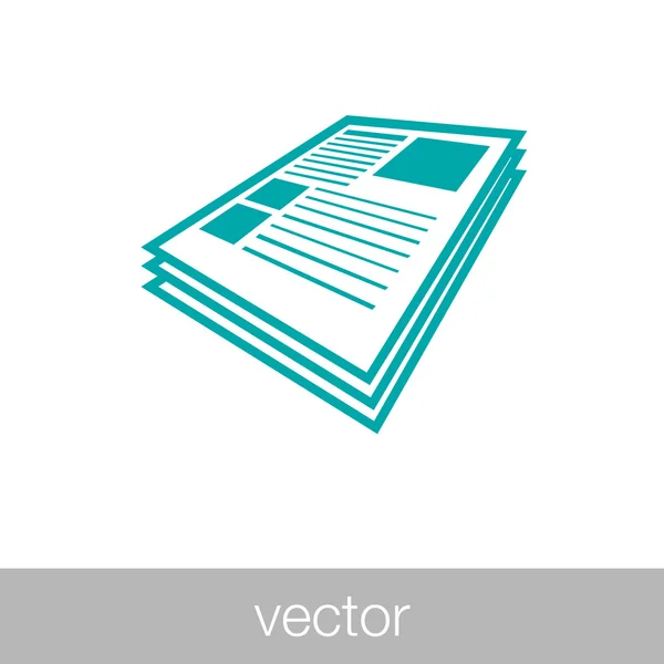 Vetenskapliga artiklar - lager Illustration — Stock vektor