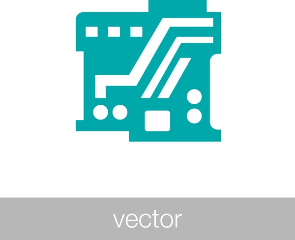 Electronics - FILL PETROL — Stock Vector