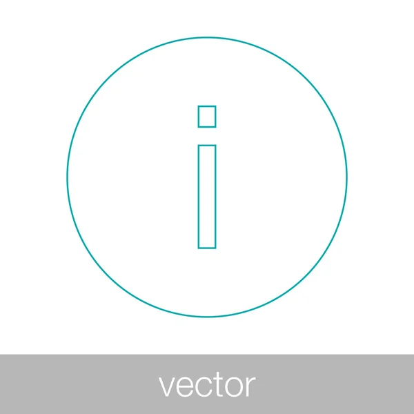 Informační ikona podepsat. Informace o bubliny symbol. Skladem ilustrace fl — Stockový vektor