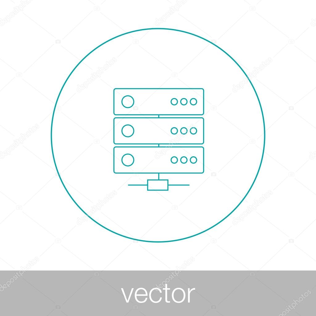 Network Infrastructure - Button - Cloud Computing Concept Backgr