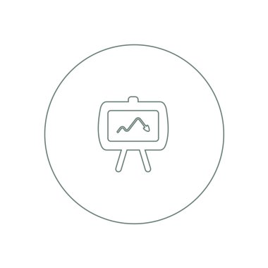 Sunu kavramı simge. İş tanıtımı kavramı simge. S