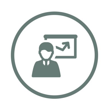 Sunu kavramı simge. İş tanıtımı kavramı simge. S