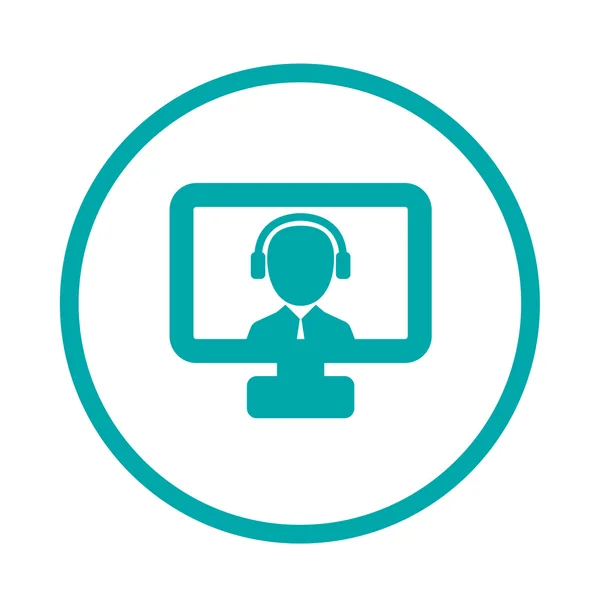 Düz tasarım illüstrasyon kavramı webinar, online eğitim, p için