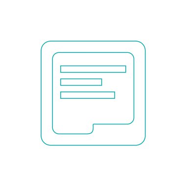 Belgeler - iş belge illüstrasyon simge kavramı Flat