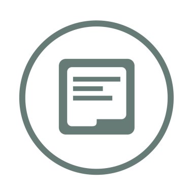 Belgeler - iş belge illüstrasyon simge kavramı Flat