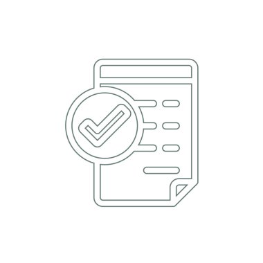 Denetim listesi Pano - düğme - denetim listesi Pano - hisse senedi Illus