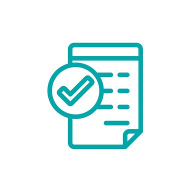 Denetim listesi Pano - düğme - denetim listesi Pano - hisse senedi Illus