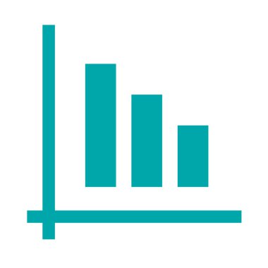 Büyüme - nakit akış planı kavramı simge. Hisse senedi illüstrasyon grafik w
