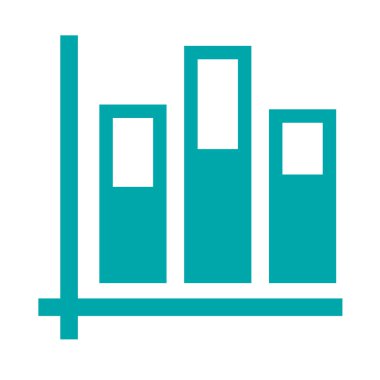 Büyüme - nakit akış planı kavramı simge. Hisse senedi illüstrasyon grafik w