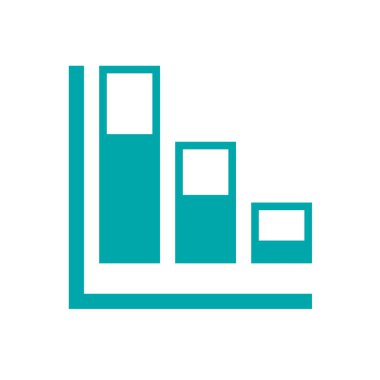 Büyüme - nakit akış planı kavramı simge. Hisse senedi illüstrasyon grafik w