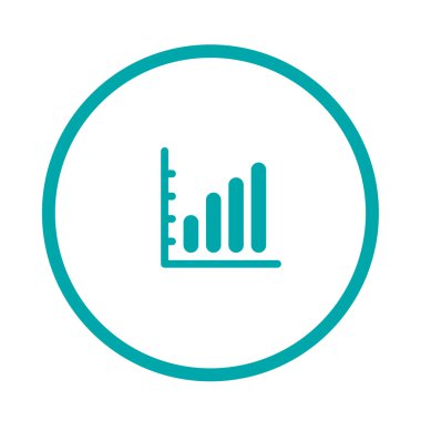 Büyüme - nakit akış planı kavramı simge. Hisse senedi illüstrasyon grafik w
