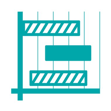 Büyüme - nakit akış planı kavramı simge. Hisse senedi illüstrasyon grafik w