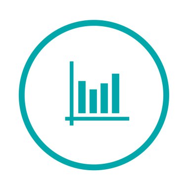 Büyüme - nakit akış planı kavramı simge. Hisse senedi illüstrasyon grafik w