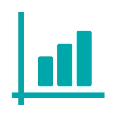 Büyüme - nakit akış planı kavramı simge. Hisse senedi illüstrasyon grafik w