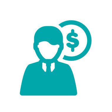 Kişisel harcamalar simgesi. Finans simgesi. Ekonomi sembolü. İşletme