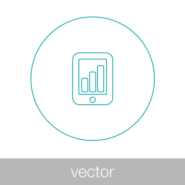 Ícone de conceito de apresentação. Ícone de conceito de apresentação empresarial. S — Vetor de Stock