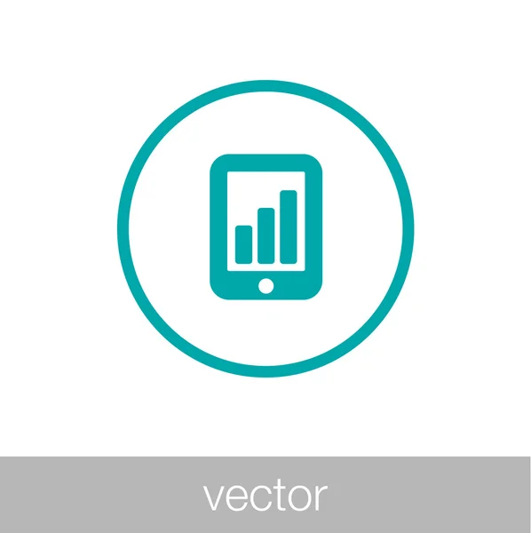 Icono del concepto de presentación. Icono de concepto de presentación empresarial. S — Vector de stock