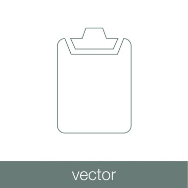 Belgeler - iş belge illüstrasyon simge kavramı Flat