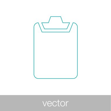 Belgeler - iş belge illüstrasyon simge kavramı Flat