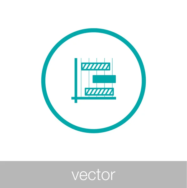 Crescimento - ícone do conceito de plano de fluxo de caixa. Gráfico de ilustração de stock w — Vetor de Stock