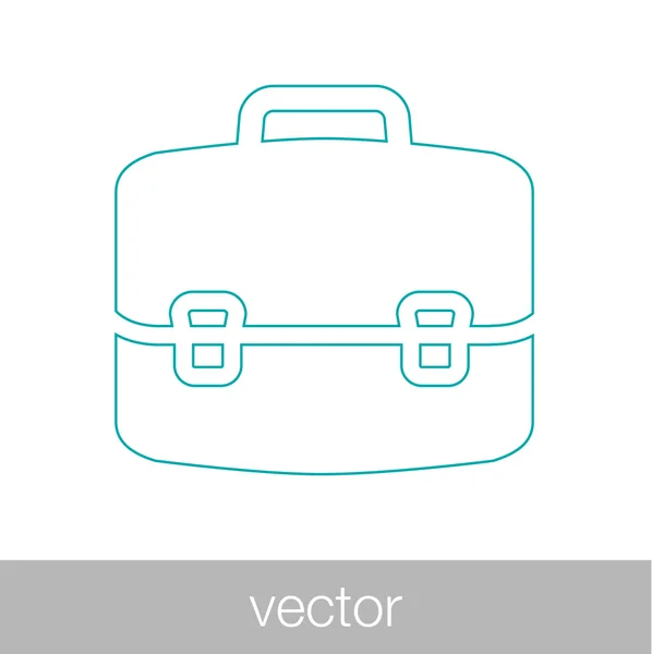 Reefcase icon, vector illustration. Иконка стиля плоского дизайна — стоковый вектор