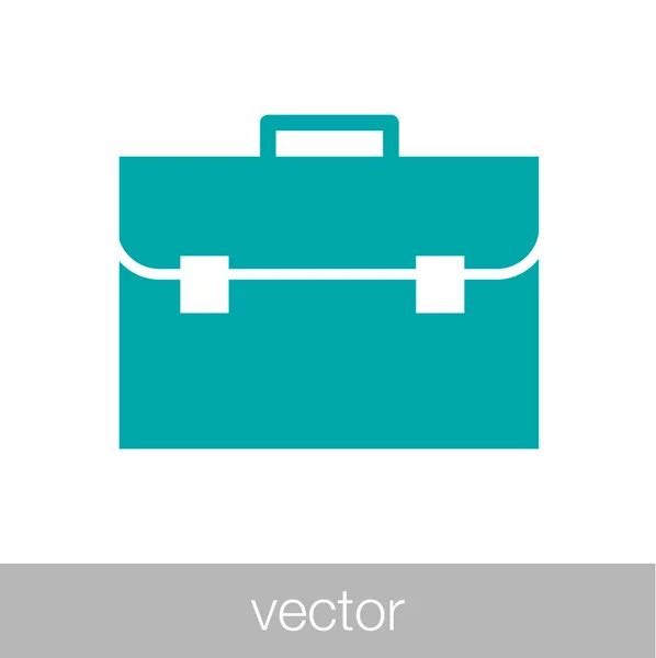 Reefcase icon, vector illustration. Иконка стиля плоского дизайна — стоковый вектор