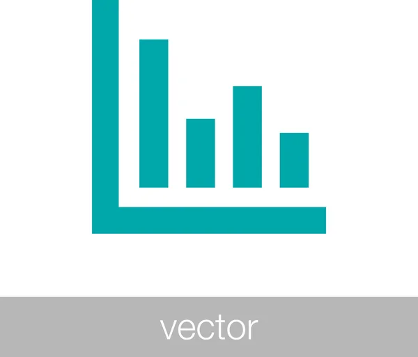 Wachstum - Cashflow-Plan-Konzept-Symbol. Aktienillustration Grafik w — Stockvektor