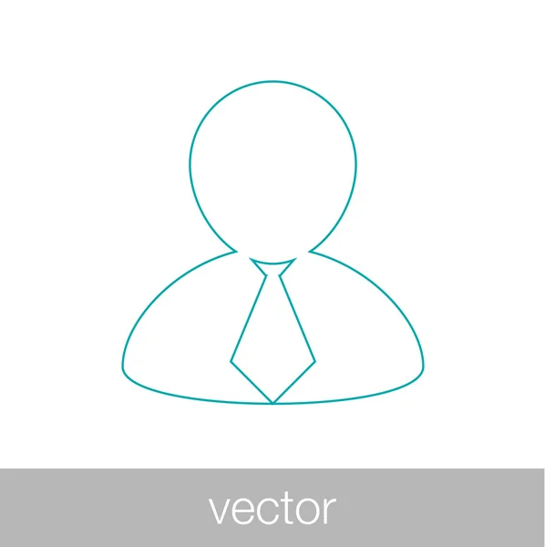 Avatar Icno. profilo persone silhouette concept icon . — Vettoriale Stock