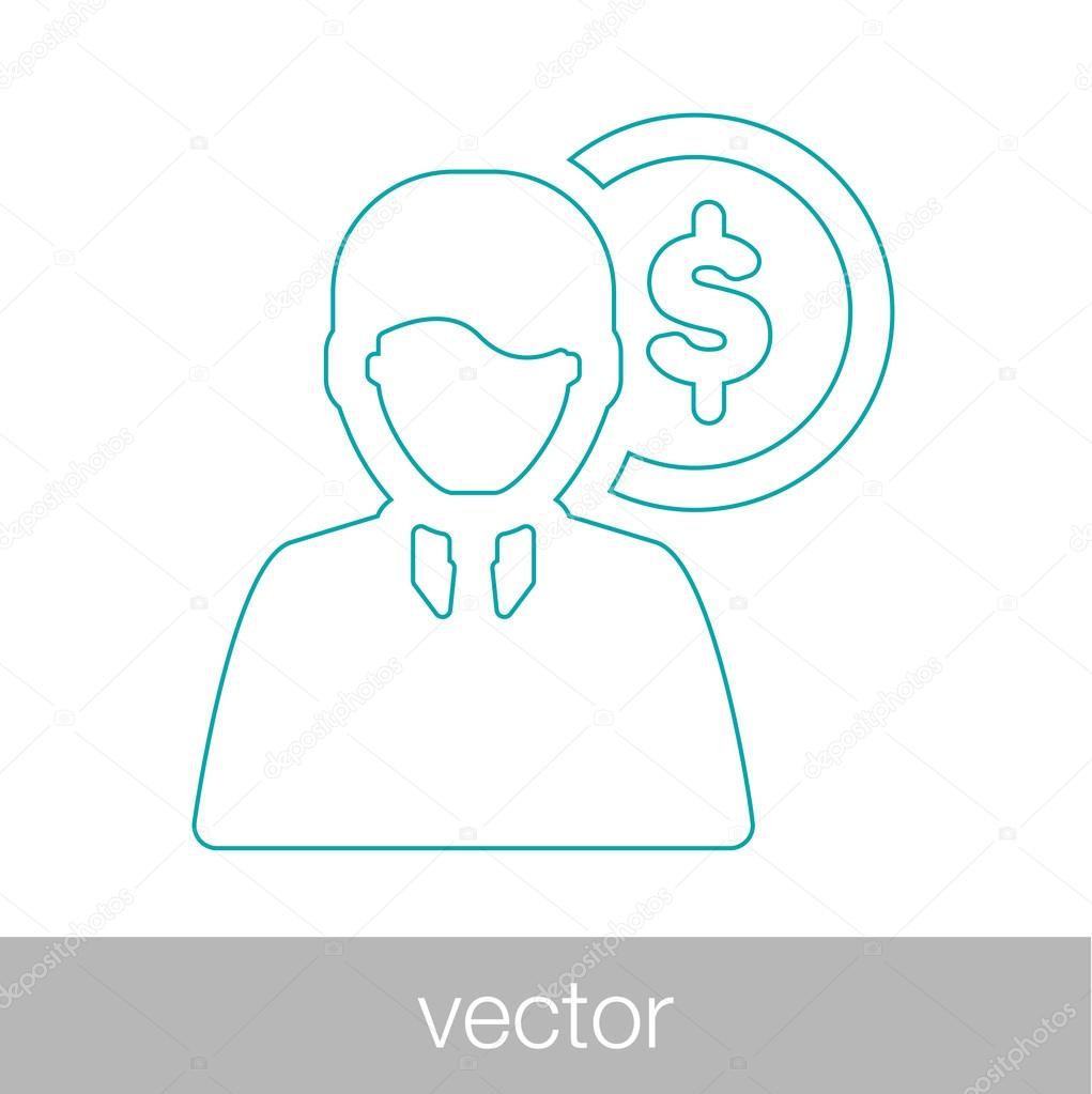 Personal Expenditure icon. finance icon. economy symbol. busines
