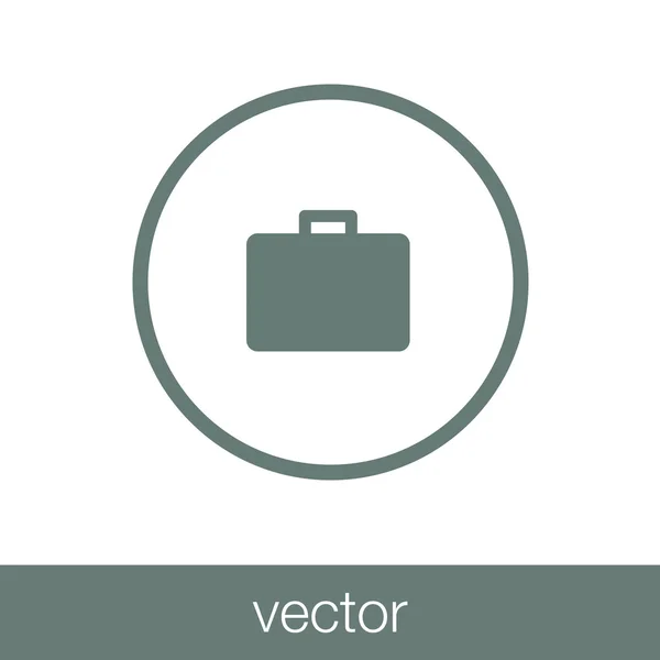 Pictogram werkmap — Stockvector