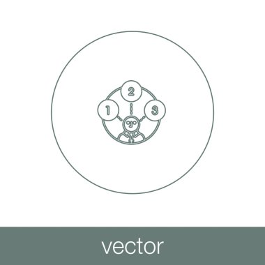 Kişisel öncelikler listesi simgesini. Uygun sipariş ICO şeyler