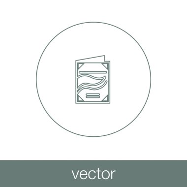 Restoran Menü simgesi