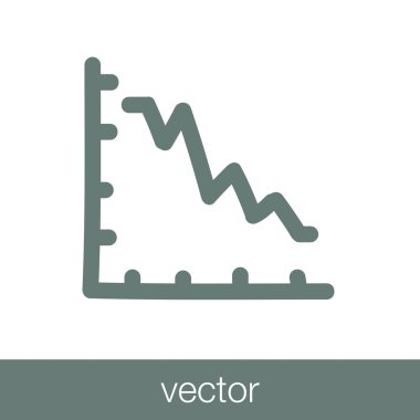 Grafik simgesi - grafik simgesini azalan azalan