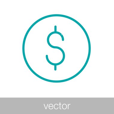 Para simgesi - finansal simgesi