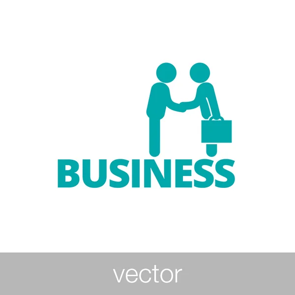 Business agreement icon — Stockvector