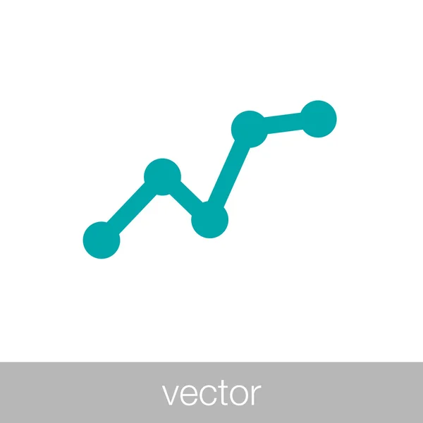 标记线图表图标-图表信息图形图表图标 — 图库矢量图片