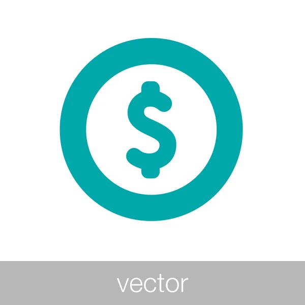 Money icon - finanzielle Ikone — Stockvektor