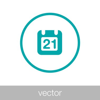 Takvim simgesini - zaman zamanlama simgesini