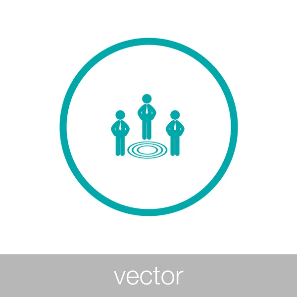 Üzleti és Team Work Concept — Stock Vector