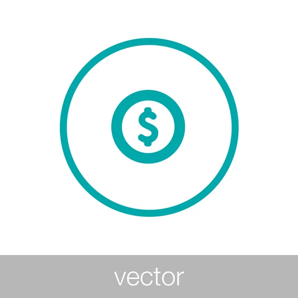 Money Icon - Financial icon — Stock Vector